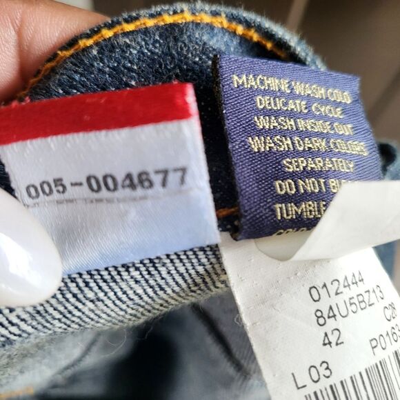 Vtg Marithe Francois Girbaud Jeans 42 Dark Baggy African Cut Pockets - Picture 11 of 15